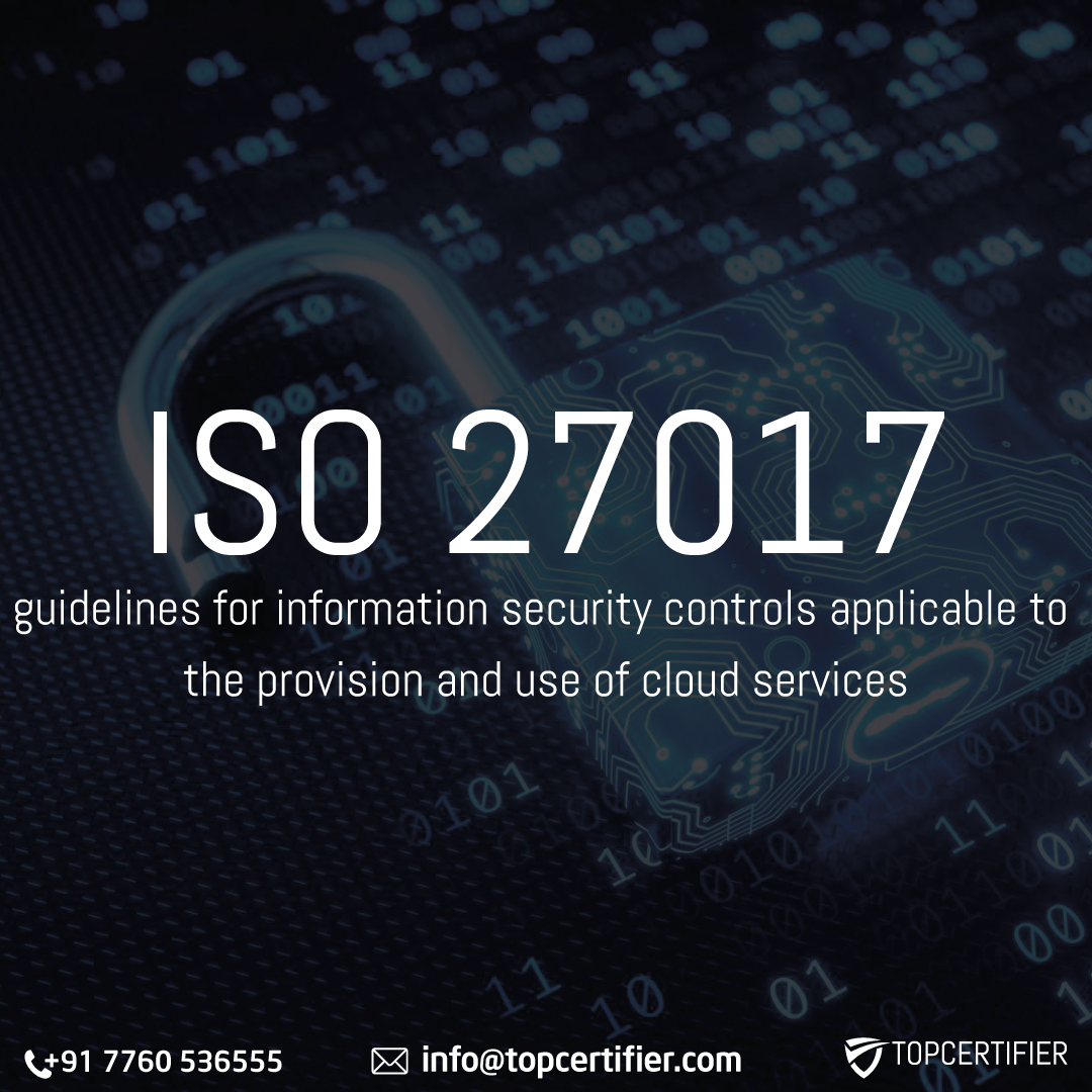 iso 27017 certification in Maldives
